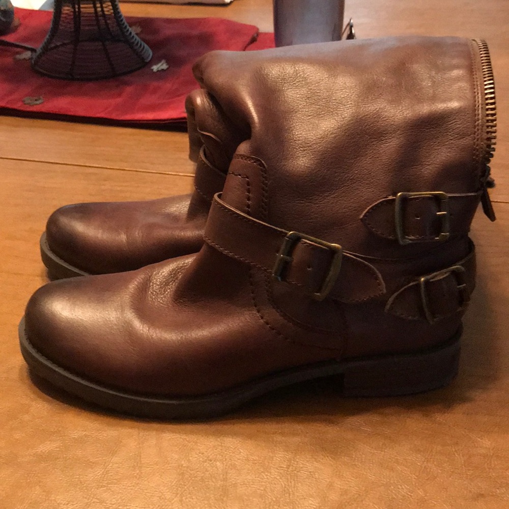 Arturo Chiang, Boots, Size 8.5, Brown